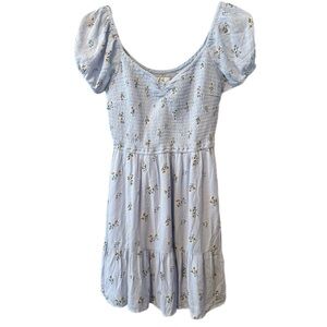 Hollister Floral Blue Women’s Dress